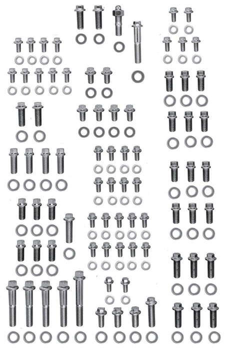 ARP Engine Accessory Bolt Kit, Hex Head S/S (AR554-9601) AR554-9601