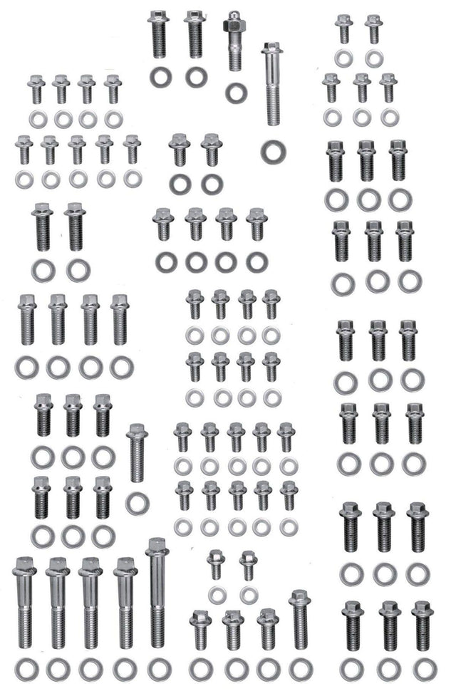 ARP Engine Accessory Bolt Kit, Hex Head S/S (AR554-9601) AR554-9601