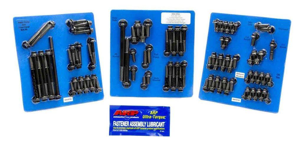 ARP Engine Accessory Bolt Kit, 12-Point Head Black Oxide (AR554-9701) AR554-9701