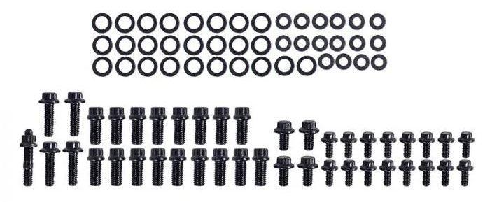 ARP Engine Accessory Bolt Kit, 12-Point Head Black Oxide (AR554-9704)