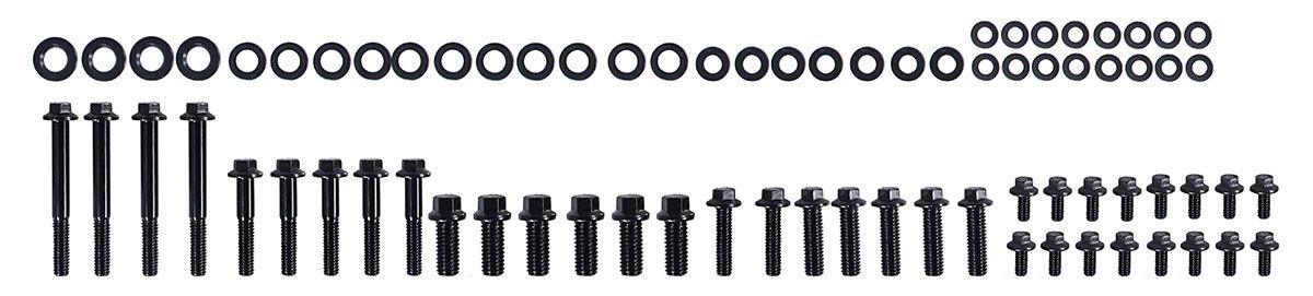 ARP Engine Accessory Bolt Kit, Hex Head Black Oxide (AR554-9804)