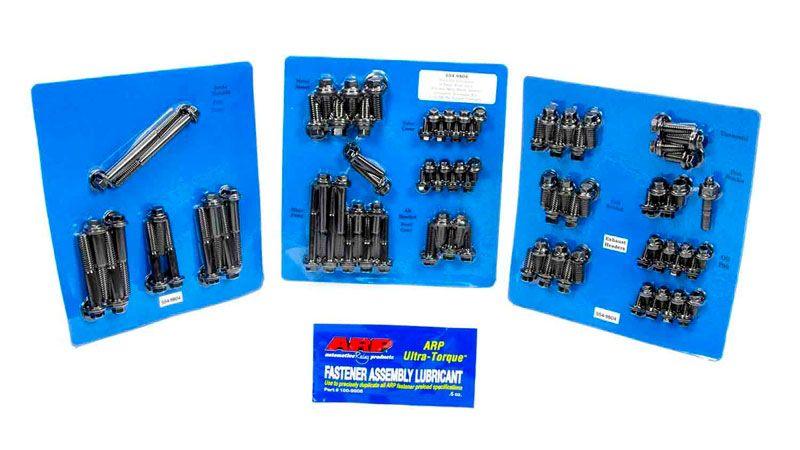 ARP Engine Accessory Bolt Kit, Hex Head Black Oxide (AR554-9804)