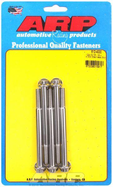 ARP 5-Pack Bolt Kit, 12-Point Head S/S (AR612-4000) AR612-4000