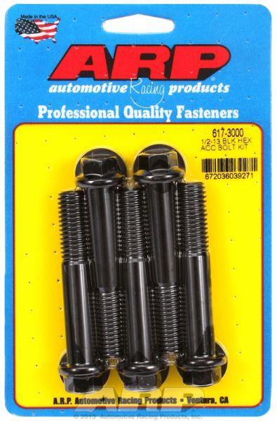 ARP 5-Pack Bolt Kit, Hex Head Black Oxide (AR617-3000) AR617-3000
