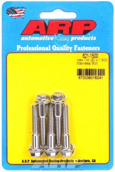 ARP 5-Pack Bolt Kit, Hex Head S/S (AR621-1500) AR621-1500