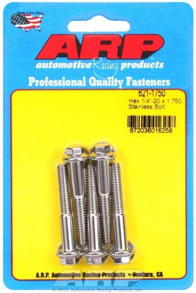 ARP 5-Pack Bolt Kit, Hex Head S/S (AR621-1750) AR621-1750