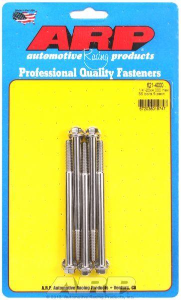 ARP 5-Pack Bolt Kit, Hex Head S/S (AR621-4000) AR621-4000