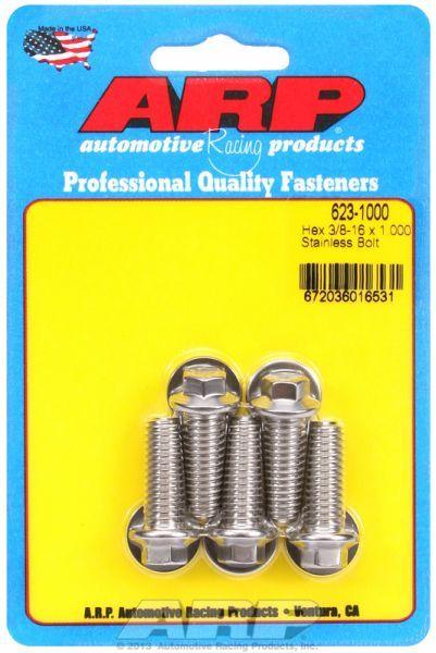 ARP 5-Pack Bolt Kit, Hex Head S/S (AR623-1000) AR623-1000