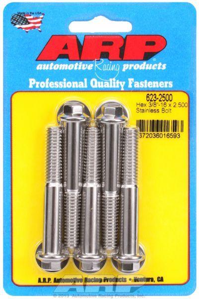 ARP 5-Pack Bolt Kit, Hex Head S/S (AR623-2500) AR623-2500