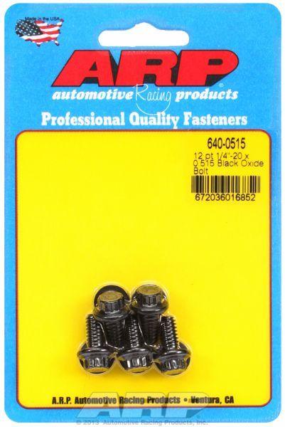 ARP 5-Pack Bolt Kit, 12-Point Head Black Oxide (AR640-0515) AR640-0515
