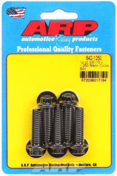 ARP 5-Pack Bolt Kit, 12-Point Head Black Oxide (AR642-1250) AR642-1250