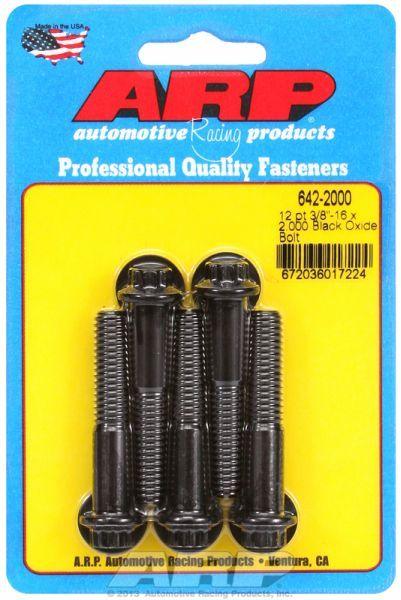 ARP 5-Pack Bolt Kit, 12-Point Head Black Oxide (AR642-2000) AR642-2000