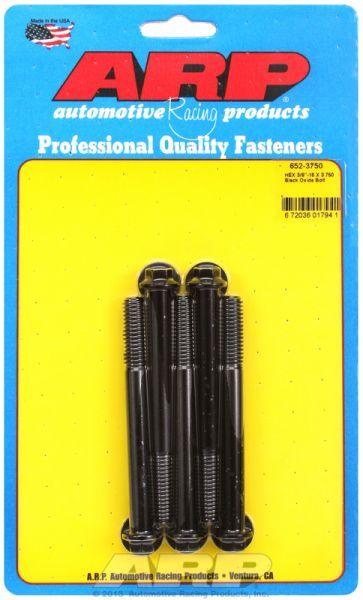 ARP 5-Pack Bolt Kit, Hex Head Black Oxide (AR652-3750) AR652-3750