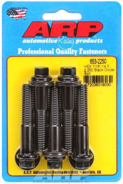ARP 5-Pack Bolt Kit, Hex Head Black Oxide (AR653-2250) AR653-2250