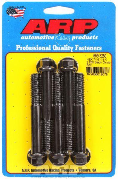 ARP 5-Pack Bolt Kit, Hex Head Black Oxide (AR653-3250) AR653-3250