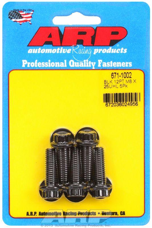 ARP 5-Pack Bolt Kit, 12-Point S/S (AR671-1002) AR671-1002