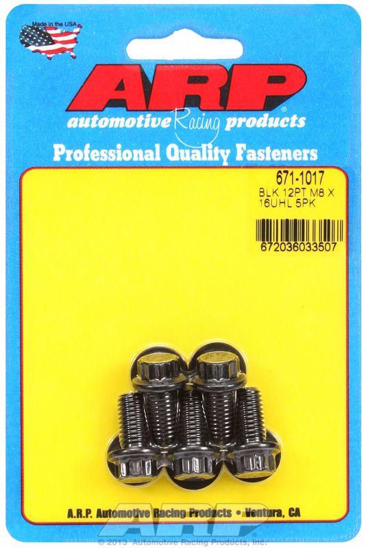 ARP 5-Pack Bolt Kit, 12-Point S/S (AR671-1017) AR671-1017