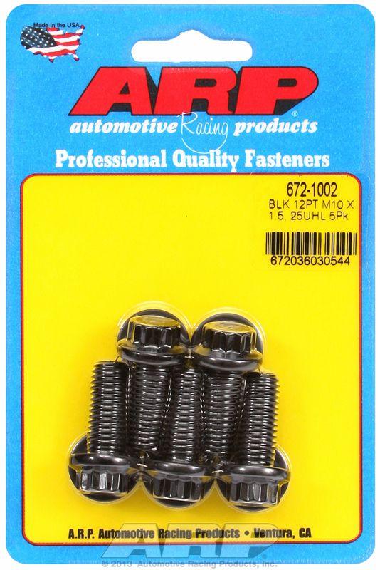 ARP 5-Pack Bolt Kit, 12-Point S/S (AR672-1002) AR672-1002