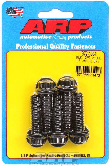 ARP 5-Pack Bolt Kit, 12-Point S/S (AR672-1004)