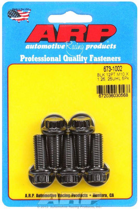 ARP 5-Pack Bolt Kit, 12-Point S/S (AR673-1002)