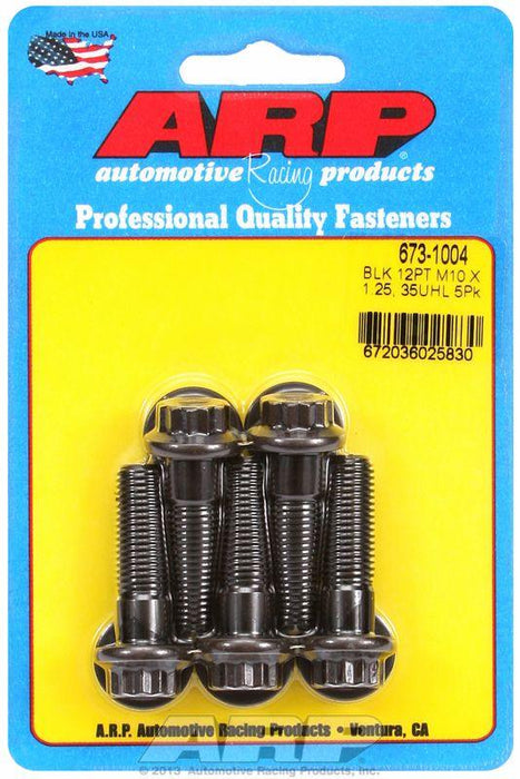 ARP 5-Pack Bolt Kit, 12-Point S/S (AR673-1004)