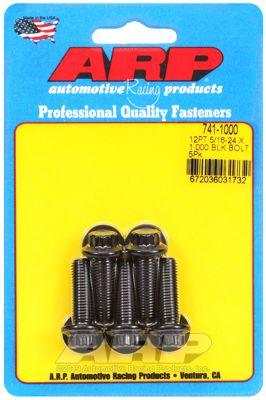 ARP 5-Pack Bolt Kit, 12-Point Head Black Oxide (AR741-1000) AR741-1000