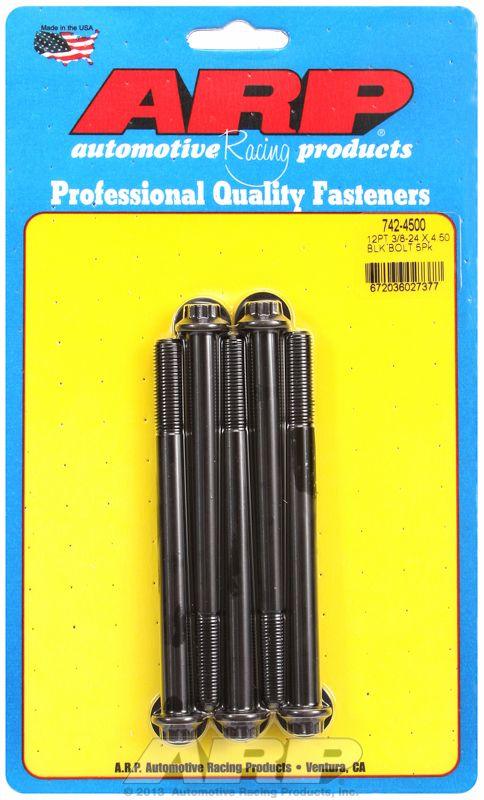 ARP 5-Pack Bolt Kit, 12-Point Head Black Oxide (AR742-4500) AR742-4500