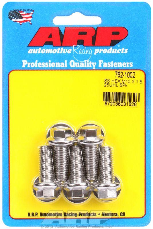 ARP 5-Pack Bolt Kit, Hex Head S/S (AR762-1002) AR762-1002