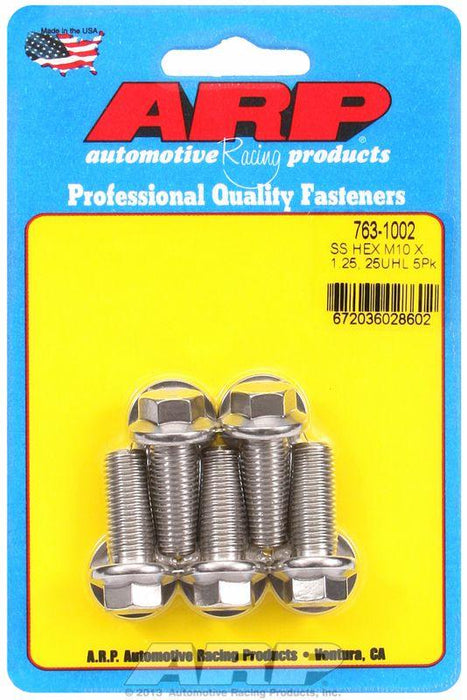 ARP 5-Pack Bolt Kit, Hex Head S/S (AR763-1002)