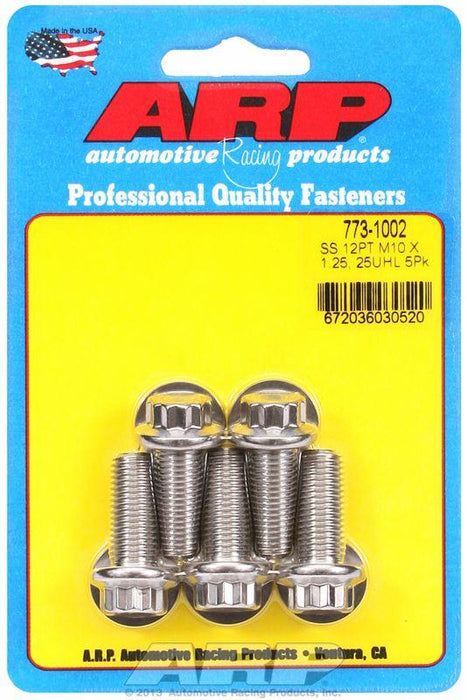 ARP 5-Pack Bolt Kit, 12-Point S/S (AR773-1002)