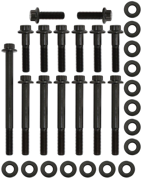 ARP Timing Cover & Water Pump Bolt Kit, 12-Point Black Oxide (AR9991502) AR9991502