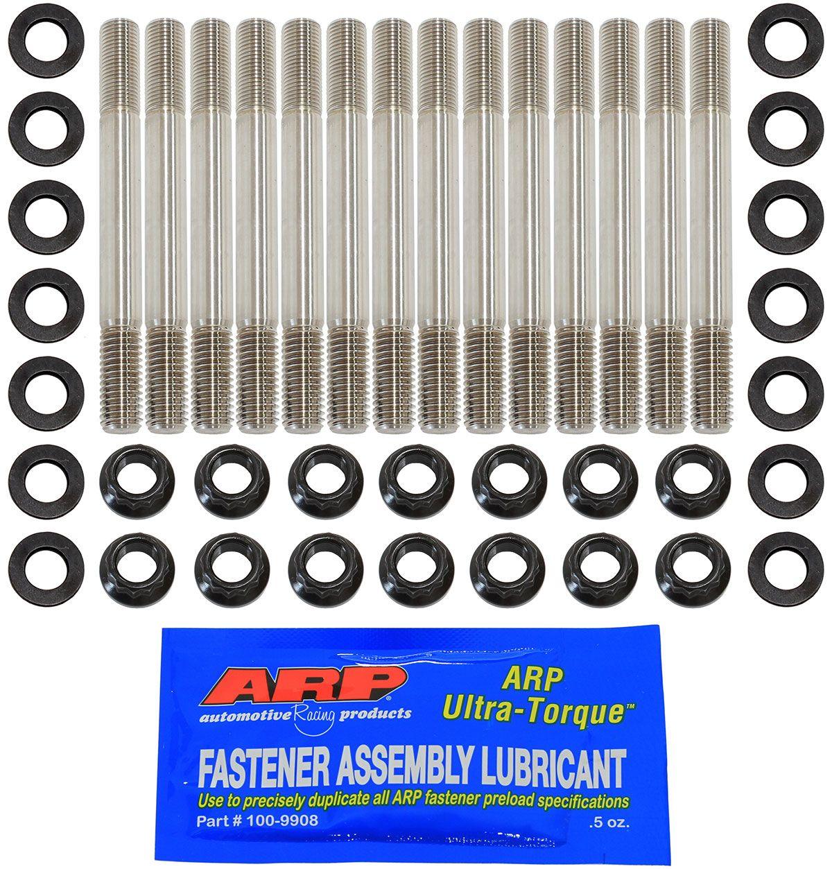 ARP Custom Age 625+ Head Stud Kit, 12-Point Nut (AR9994209-CA) AR9994209-CA