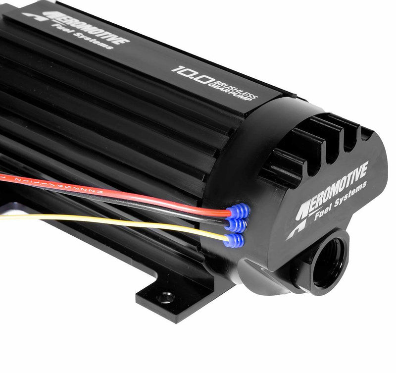 Aeromotive Brushless In-Line Spur Gear - 10 GPM (38 LPM) - Signature Body (ARO11198)