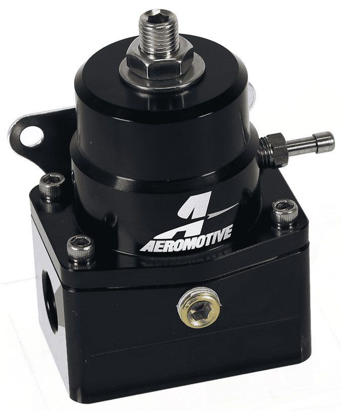 Aeromotive A1000-6 Injected Bypass Fuel Pressure Regulator - Black (ARO13131)
