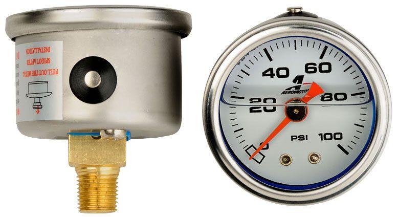 Aeromotive 1-1/2" Fuel Pressure Gauge (ARO15633) ARO15633