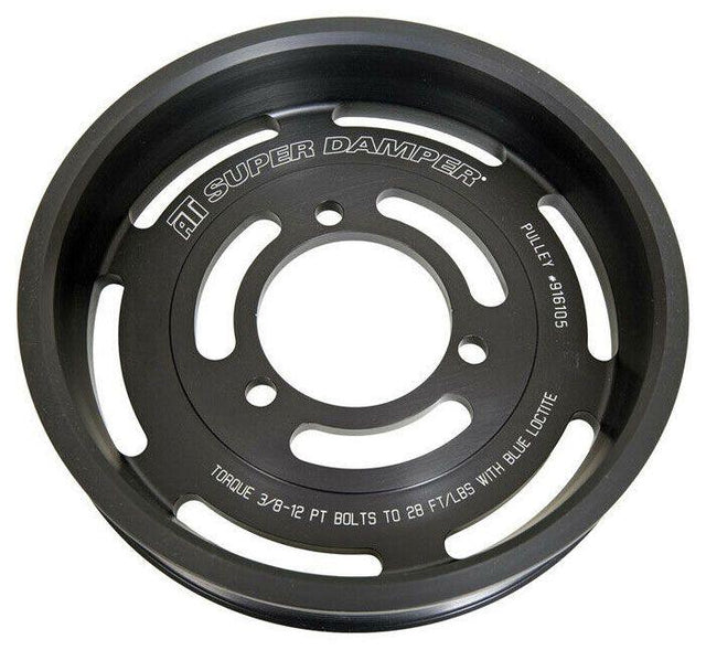 ATI Performance Products Supercharger Pulley, 8.46 in. Diameter, 8 Groove, Aluminium, Front, 09-15, CTSV LSA, 5 Percent Overdrive, Each (ATI916105) ATI916105