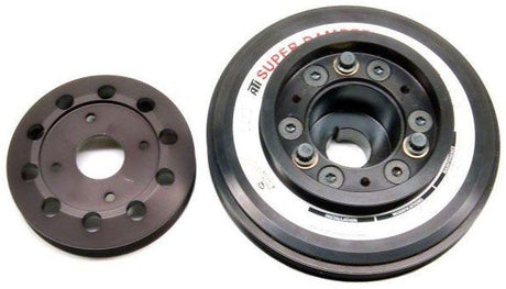 ATI Performance Products Harmonic Balancer, Super Damper, 7.45 In. Dia., Aluminium, (3) 4 Groove, For Nissan Rb26 R33 R34, 1000 Hp, 2RG , Each (ATI917753) ATI917753