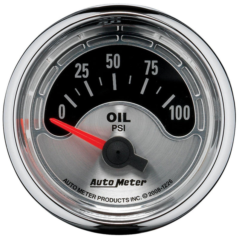 Autometer American Muscle Oil Pressure Gauge (AU1226) AU1226