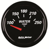 AutoMeter Designer Black II Water Temperature Gauge (AU1238)