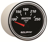 AutoMeter Designer Black II Water Temperature Gauge (AU1238)