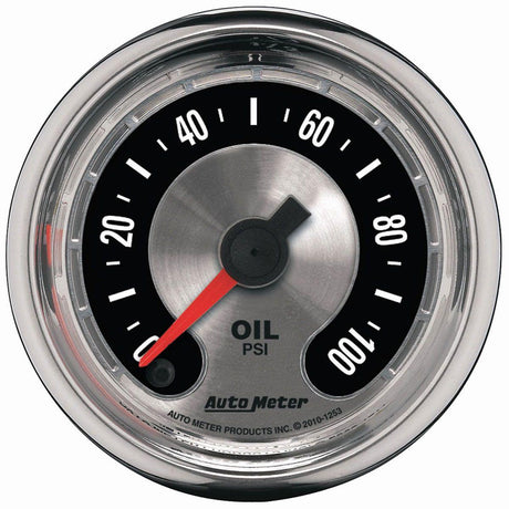 AutoMeter American Muscle Oil Pressure Gauge (AU1253) AU1253