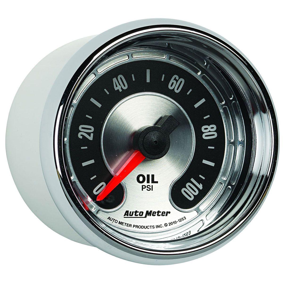 AutoMeter American Muscle Oil Pressure Gauge (AU1253)
