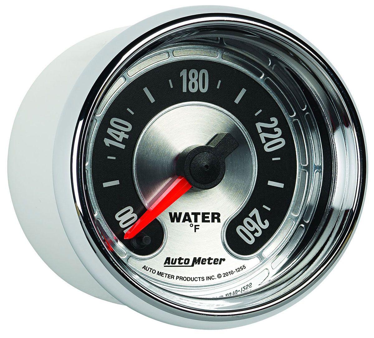 AutoMeter American Muscle Water Temperature Gauge (AU1255)