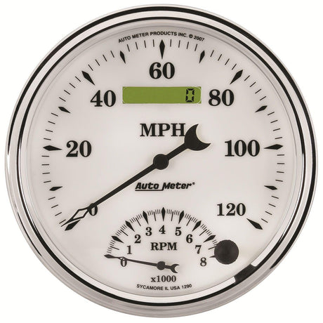AutoMeter Old Tyme White II Tach Speedo Combo (AU1290) AU1290