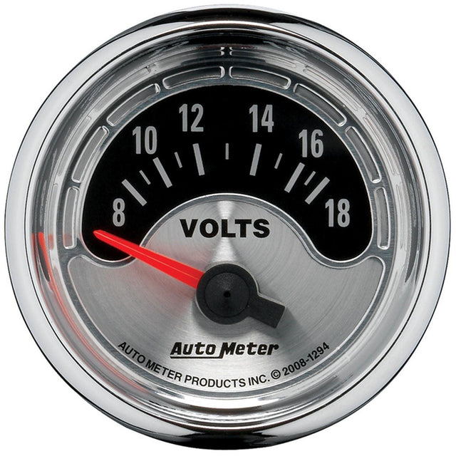 Autometer American Muscle Voltmeter Gauge (AU1294) AU1294