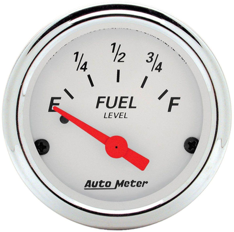 Autometer Arctic White Series Fuel Level Gauge (AU1315) AU1315