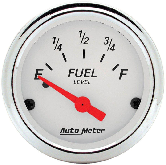 Autometer Arctic White Series Fuel Level Gauge (AU1315)
