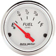 AutoMeter Arctic White Series Fuel Level Gauge (AU1317) AU1317