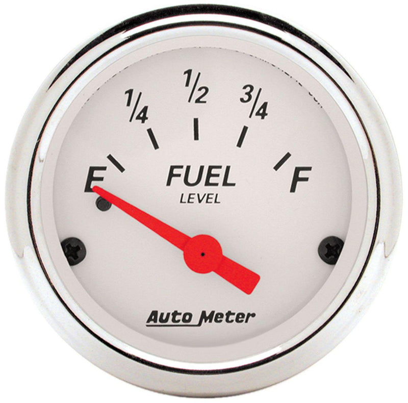 Autometer Arctic White Series Fuel Level Gauge (AU1318) AU1318