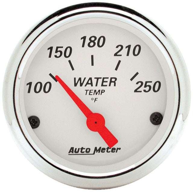 AutoMeter Arctic White Series Water Temperature Gauge (AU1337) AU1337